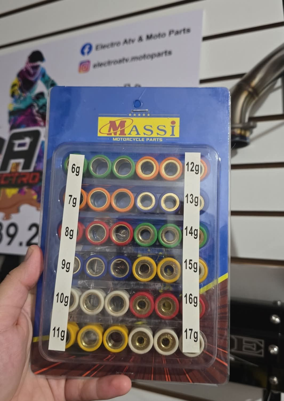 KIT ROLILLOS MIXTOS 6g - 17g