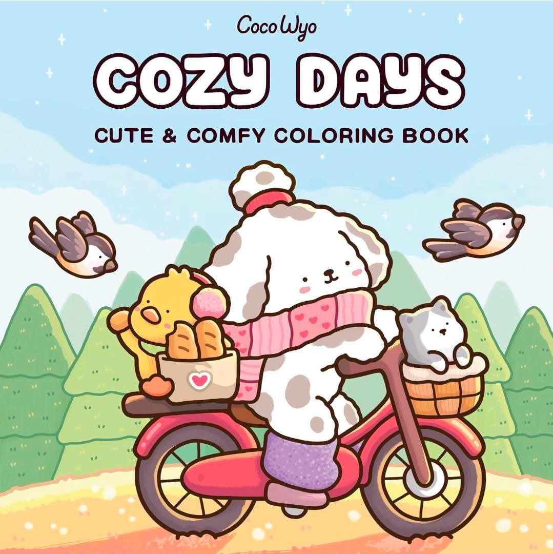 COZY DAYS COLORING BOOK