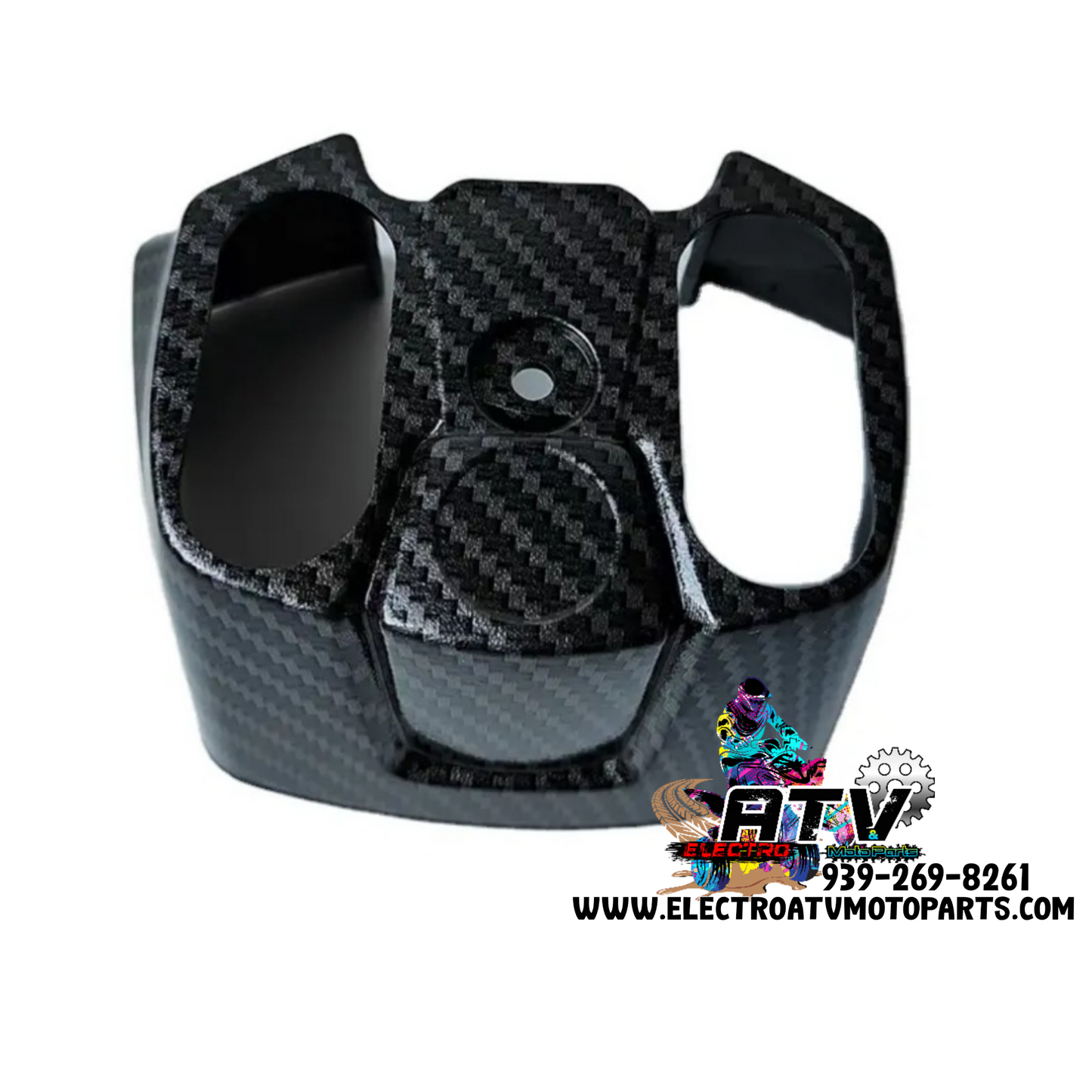 Plástico Base Guía Color Carbon Fiber Chuma