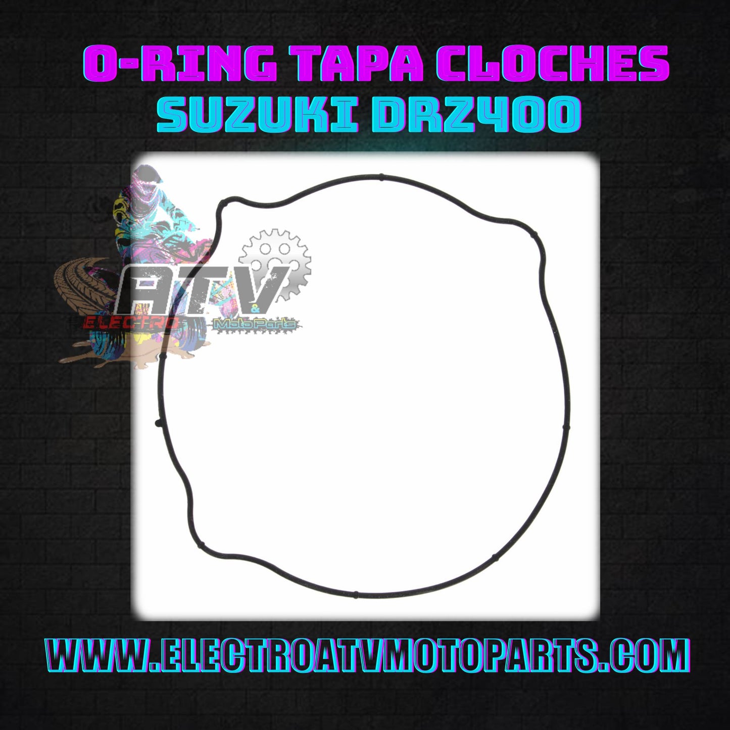 DRZ400 CLUTCH COVER O-RING