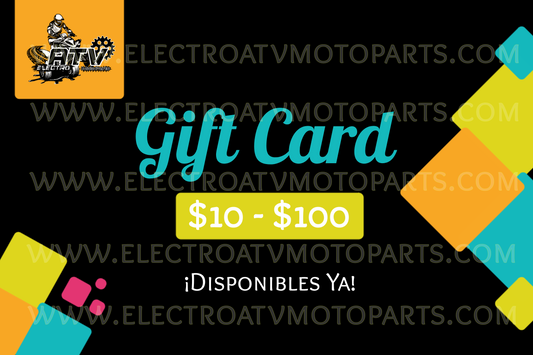 Gift Card- escoge la cantidad que deseas regalar