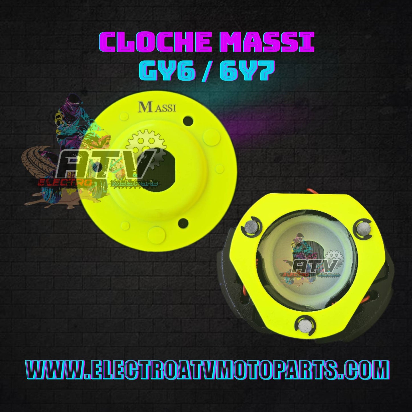 CLOCHE MASSI RACING GY6 / CHUMA