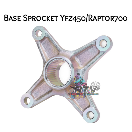 Base "hub" Sprocket Yfz450/Raptor 700