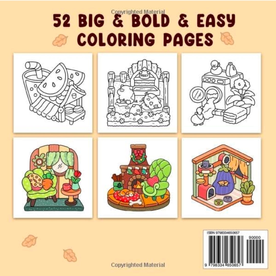 HYGGE PLACE COLORING BOOK