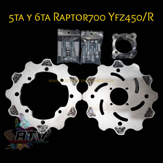 5TA Y 6TA RUEDA RAPTOR700 YFZ450/R