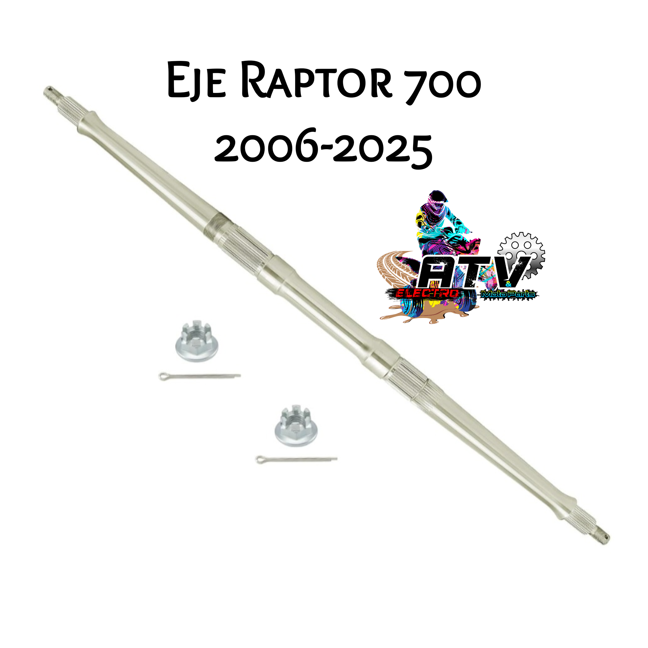 Electro Raptor RAPTOR 700 EJE TRASERO – Electro Atv & Moto Parts