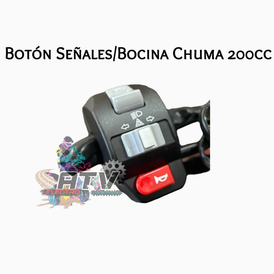 Botón Señales/Bocina Chuma 200cc