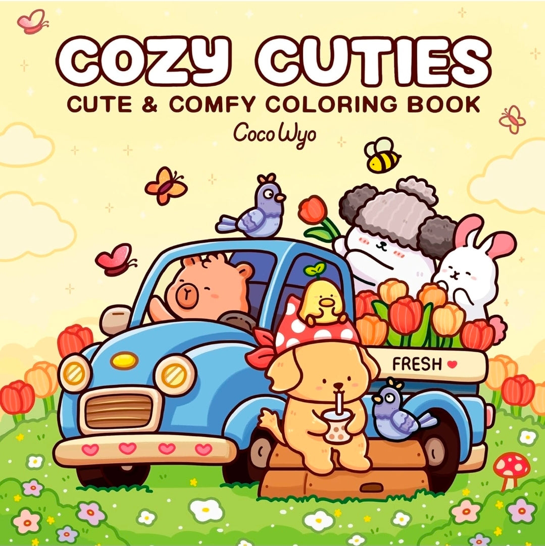 COZY CUTIES COLORING BOOK